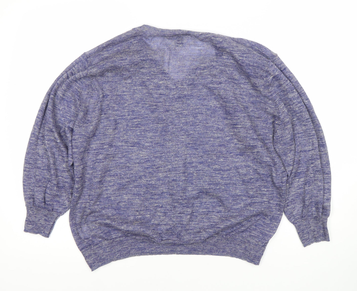 Womens UK Size L J.CREW Blue Pullover Jumper
