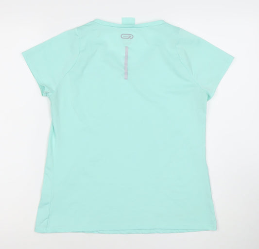 Decathlon Women's Green Running T-Shirt Size 10