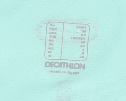 Decathlon Women's Green Running T-Shirt Size 10