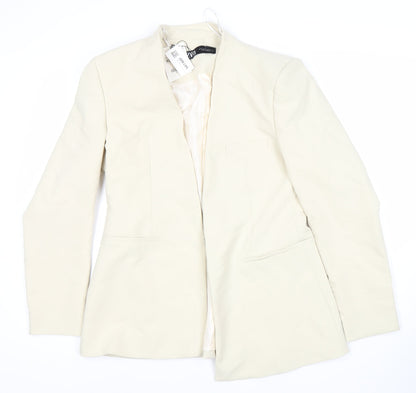 Zara Women's Ivory Blazer, Size XL