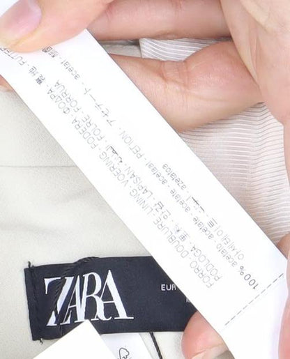 Zara Women's Ivory Blazer, Size XL