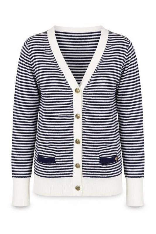 Womens UK Size 10 Maison Scotch Blue Cardigan Jumper