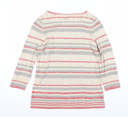 Womens UK Size 8 Bonmarche Multicoloured Pullover Jumper