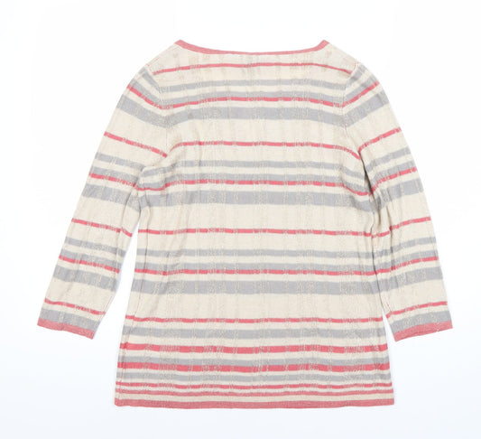 Womens UK Size 8 Bonmarche Multicoloured Pullover Jumper