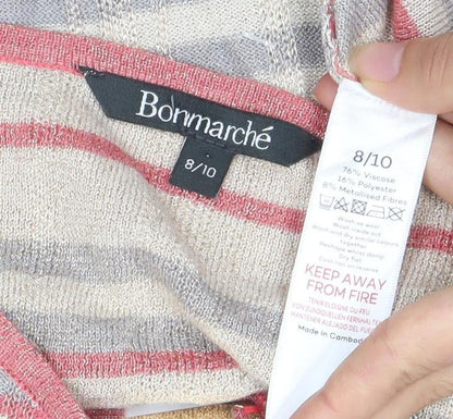 Womens UK Size 8 Bonmarche Multicoloured Pullover Jumper