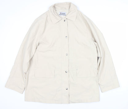 Damart Women's Beige Mid-Length Jacket Size 16