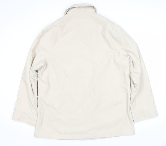 Damart Women's Beige Mid-Length Jacket Size 16