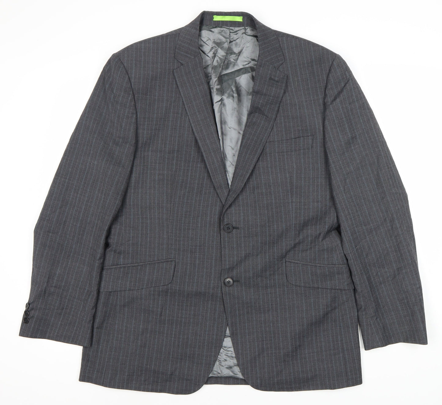 Mens UK Size 42 Limehaus Regular Grey Suit Jacket