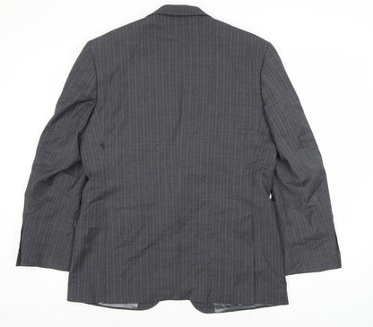 Mens UK Size 42 Limehaus Regular Grey Suit Jacket
