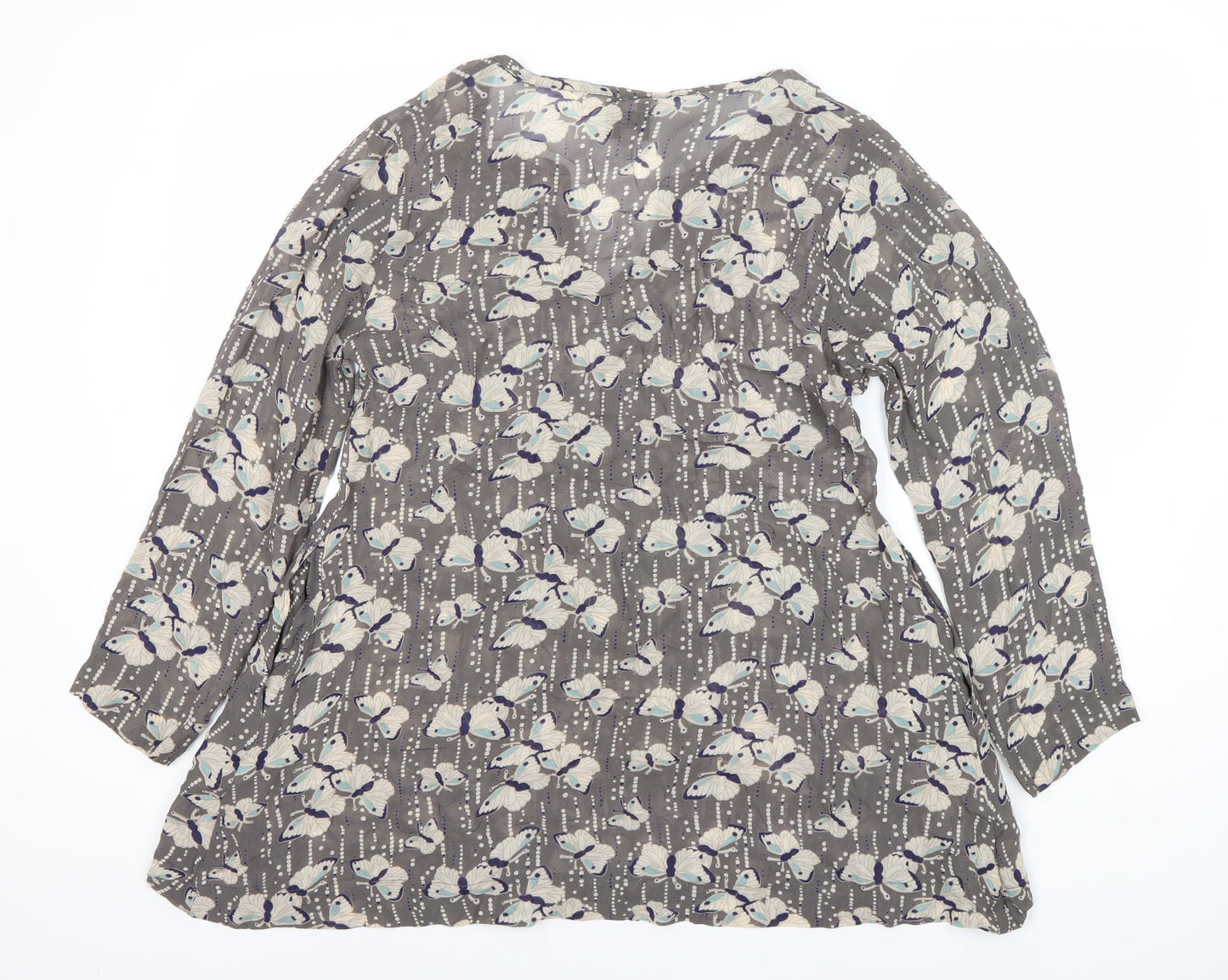 Womens UK Size S Masai Grey  Blouse