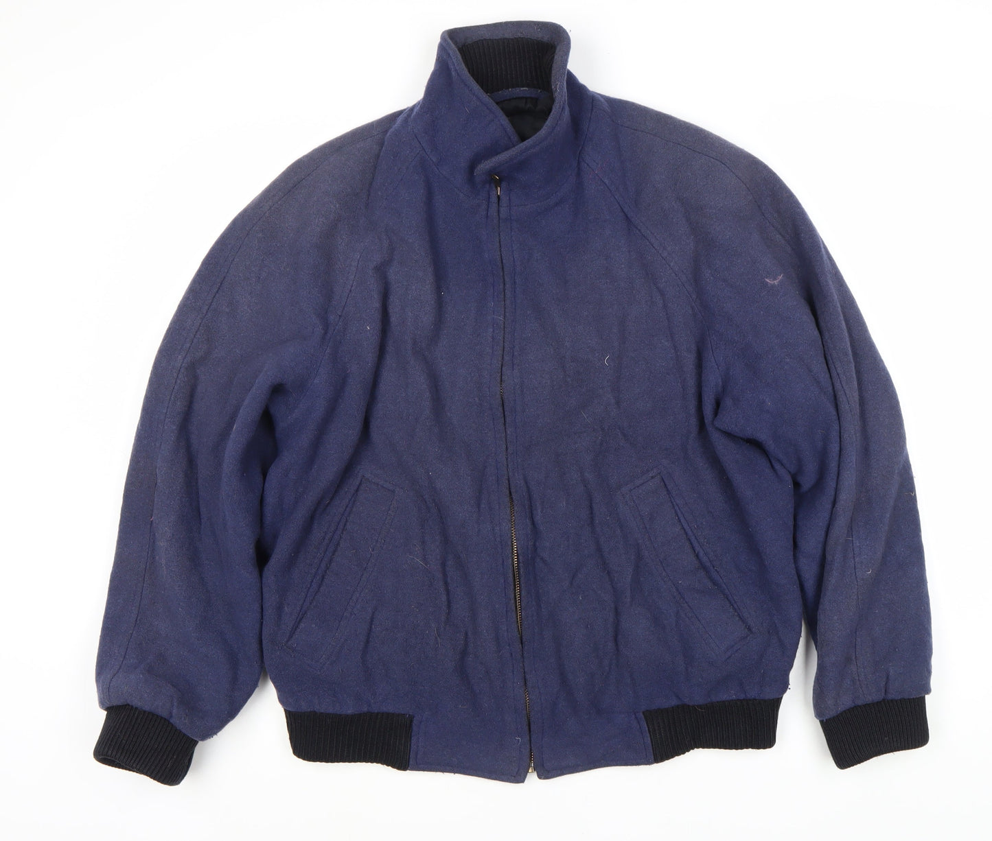 Mens UK Size L Marks and Spencer Blue Basic Jacket