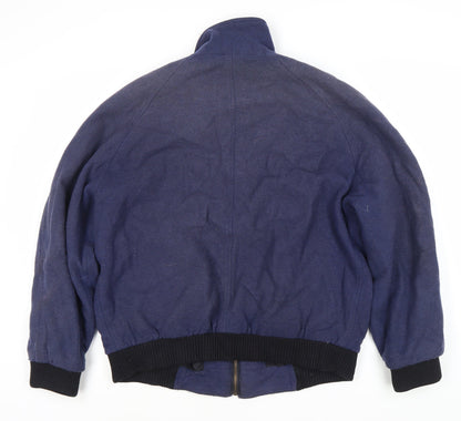 Mens UK Size L Marks and Spencer Blue Basic Jacket