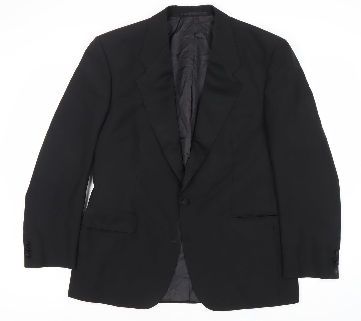 Mens UK Size 41 Bäumler Regular Black Suit Tuxedo