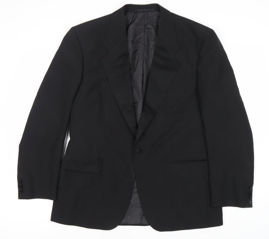 Mens UK Size 41 Bäumler Regular Black Suit Tuxedo