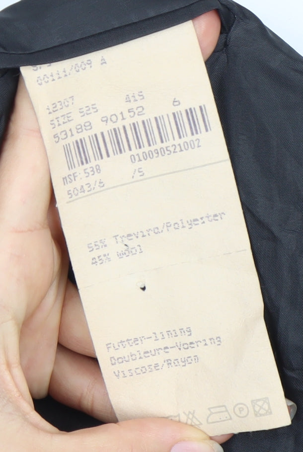 Mens UK Size 41 Bäumler Regular Black Suit Tuxedo