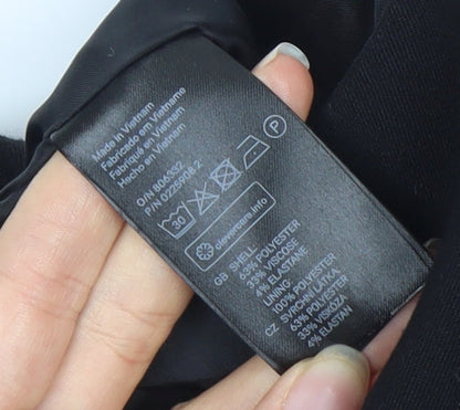 H&M Black Women's Blazer Size 10 Regular Fit