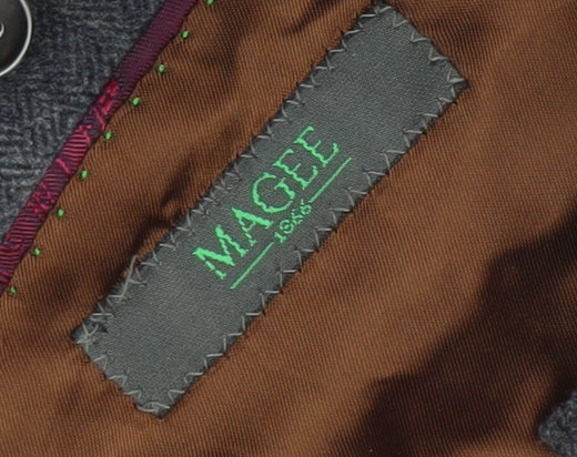 Mens UK Size 42 Magee Regular Grey Suit Jacket