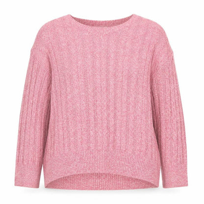 St John's Bay Women's Pink 2XL V-Neck Pullover Jumper