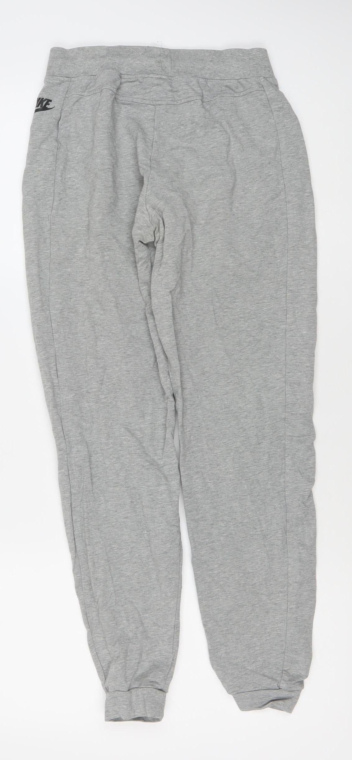 Nike Men's Grey XS Jogger Trousers - Slim Fit Athleisure
