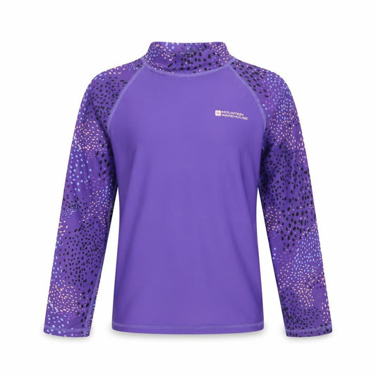 Mountain Warehouse Girls Purple Long Sleeve T-Shirt XL