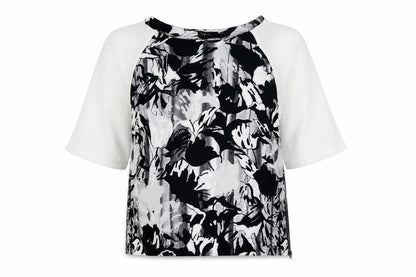 Womens UK Size 10 Topshop Multicoloured Basic Blouse