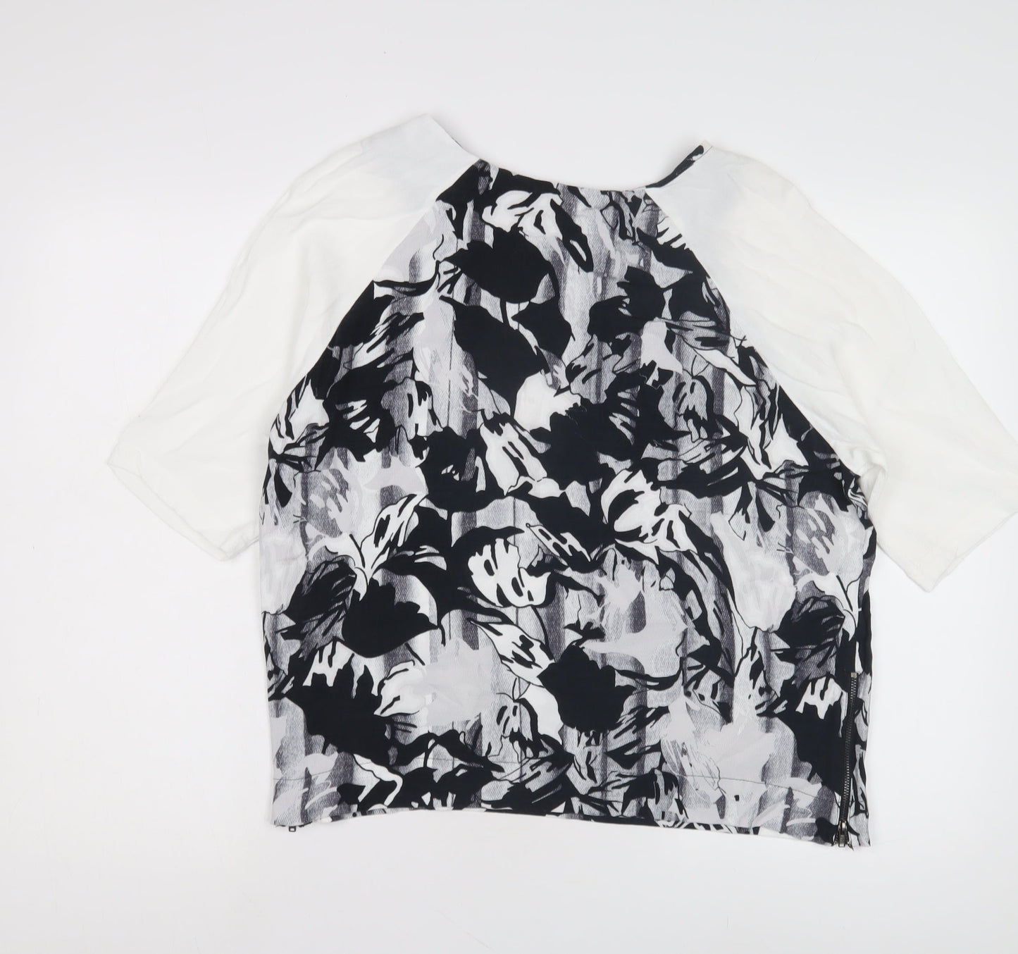Womens UK Size 10 Topshop Multicoloured Basic Blouse
