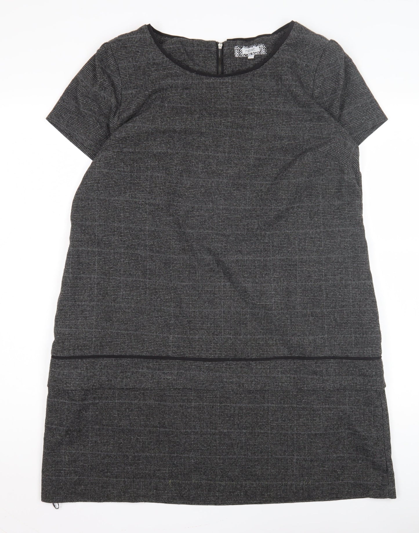 Next Women's Black Knee Length Shift Dress