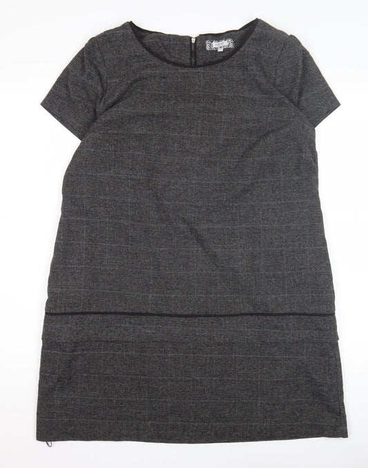 Next Women's Black Knee Length Shift Dress