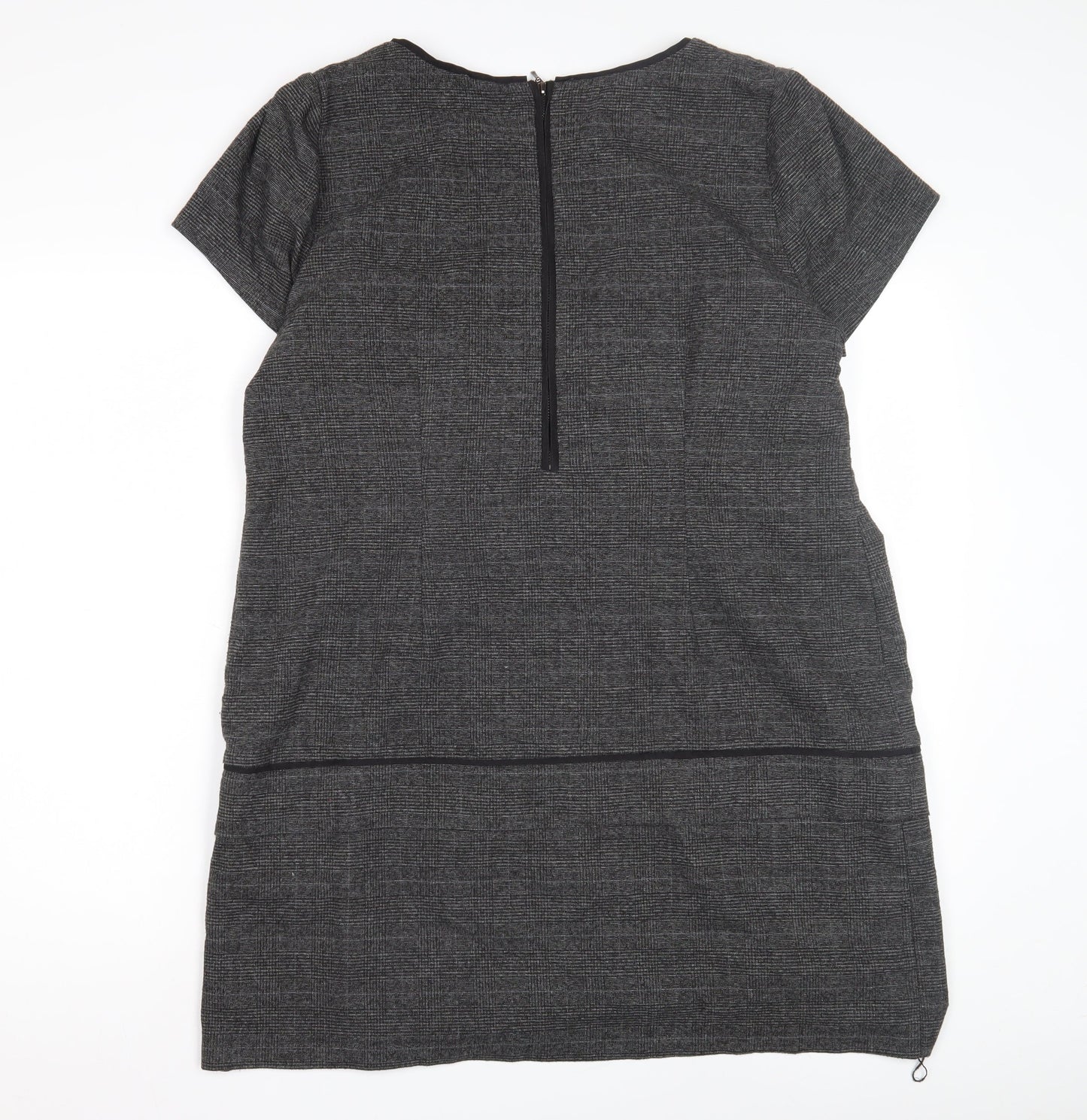 Next Women's Black Knee Length Shift Dress