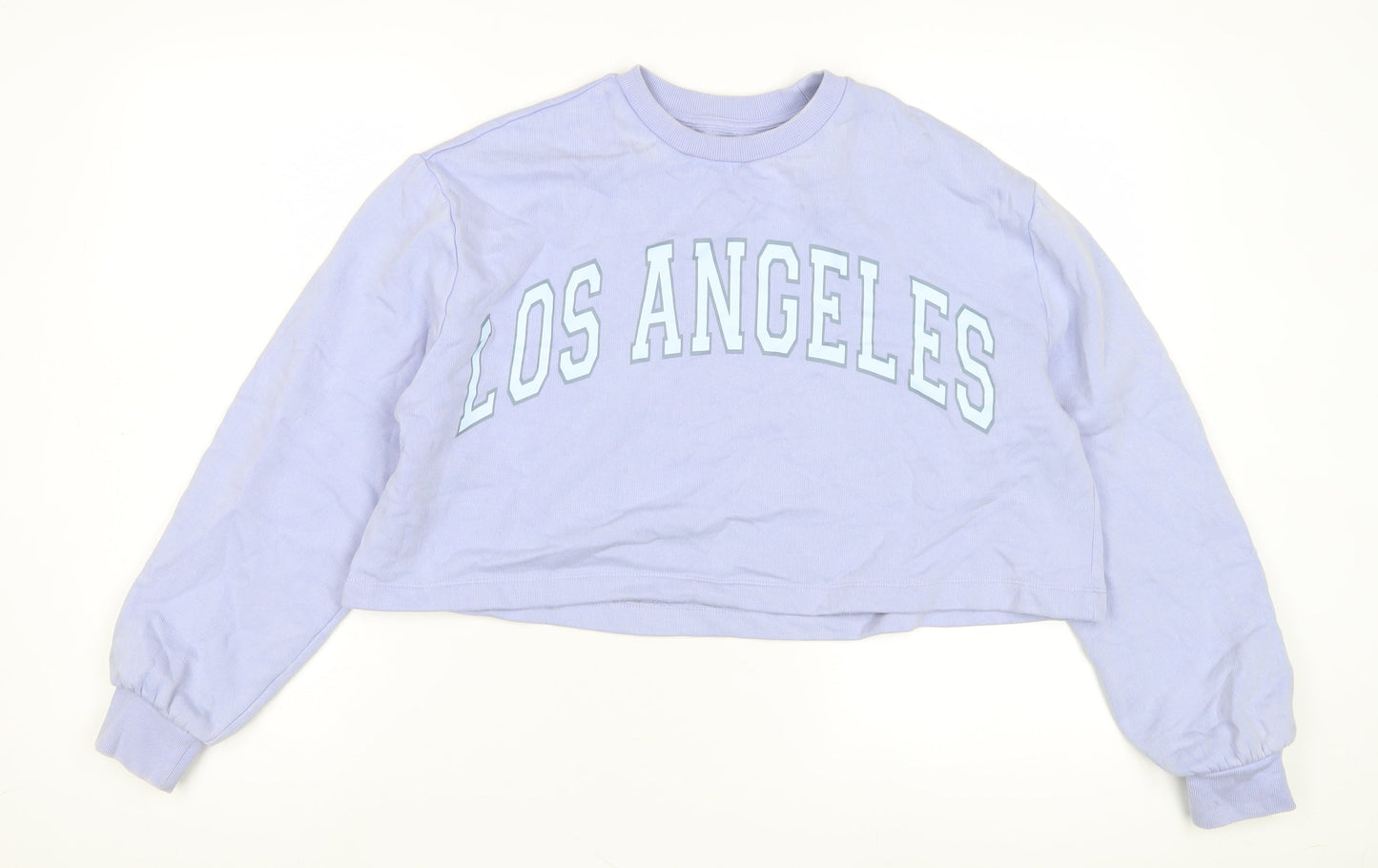 Marks and Spencer Girls Blue Los Angeles Sweatshirt 13-14 Years