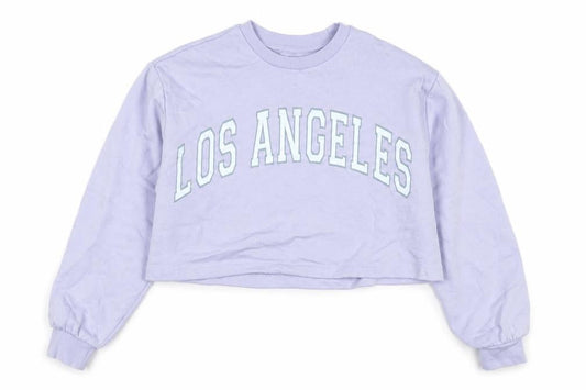 Marks and Spencer Girls Blue Los Angeles Sweatshirt 13-14 Years