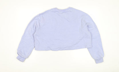 Marks and Spencer Girls Blue Los Angeles Sweatshirt 13-14 Years