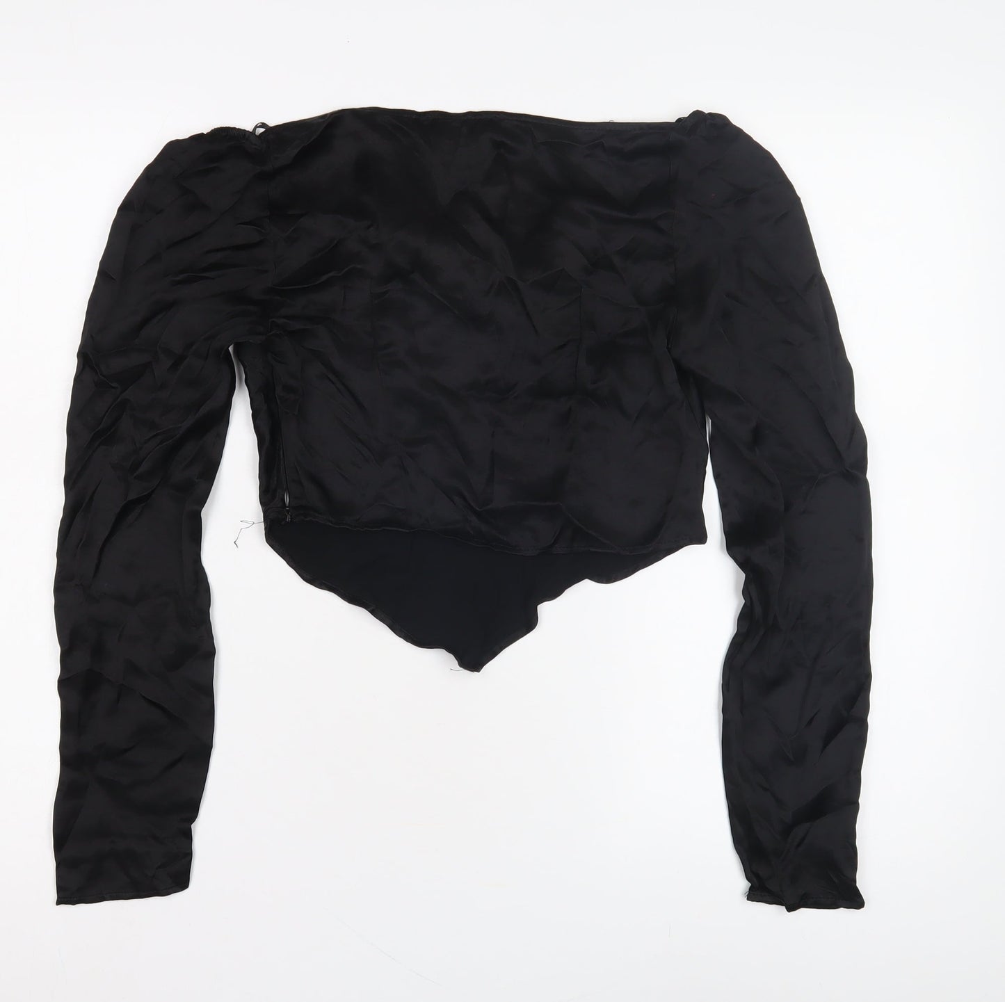 Bershka Women's Black Off-Shoulder Top, Size S, New