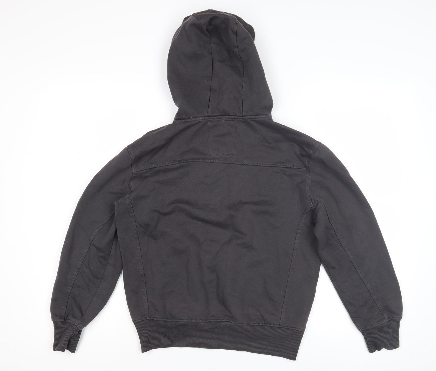 Haywire Boys Black Graphic Hoodie L Pullover Casual