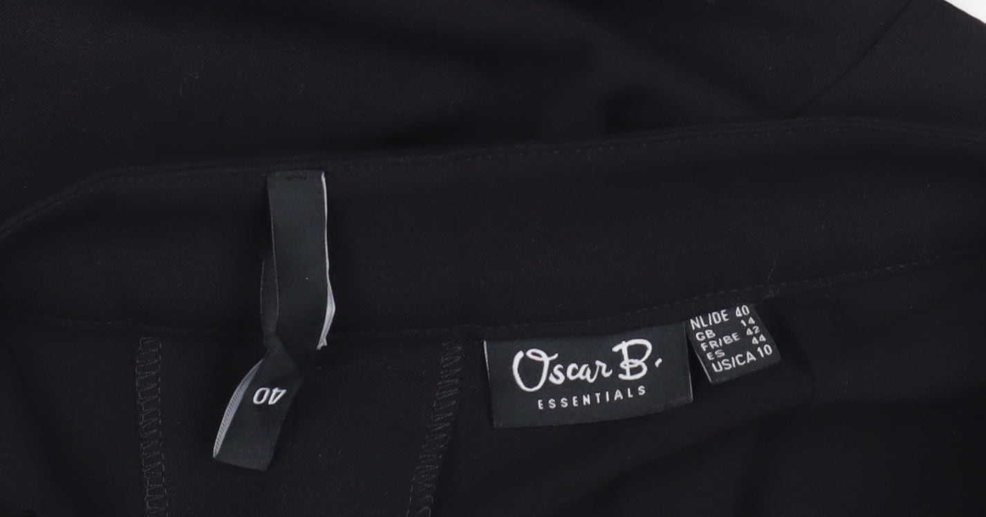 Oscar B. Essentials Women's Black Trousers Size 14