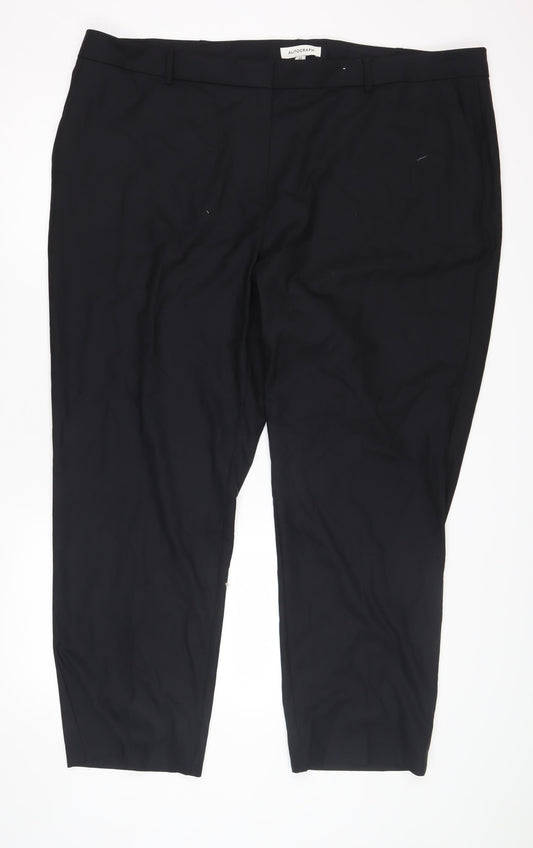 Autograph Women's Black Trousers Size 24