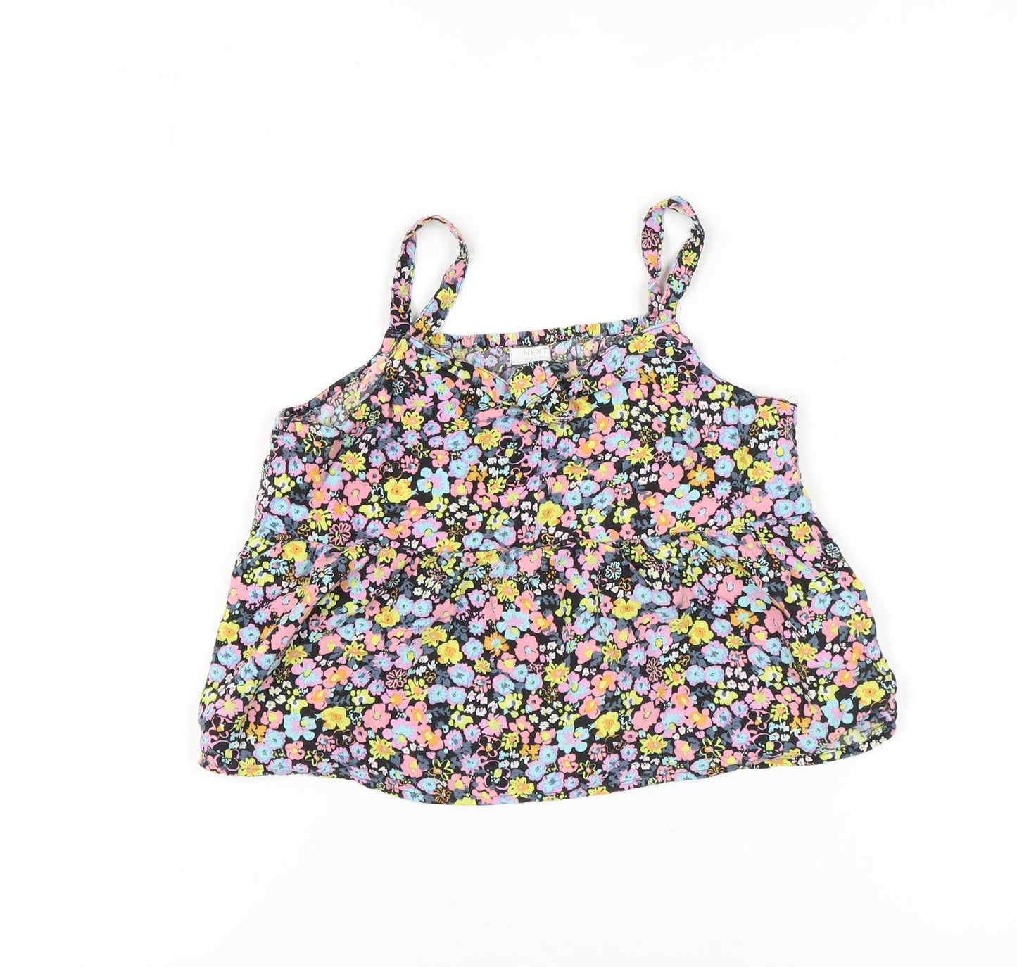 Next Girls Floral Camisole Top, Age 10, Multicoloured