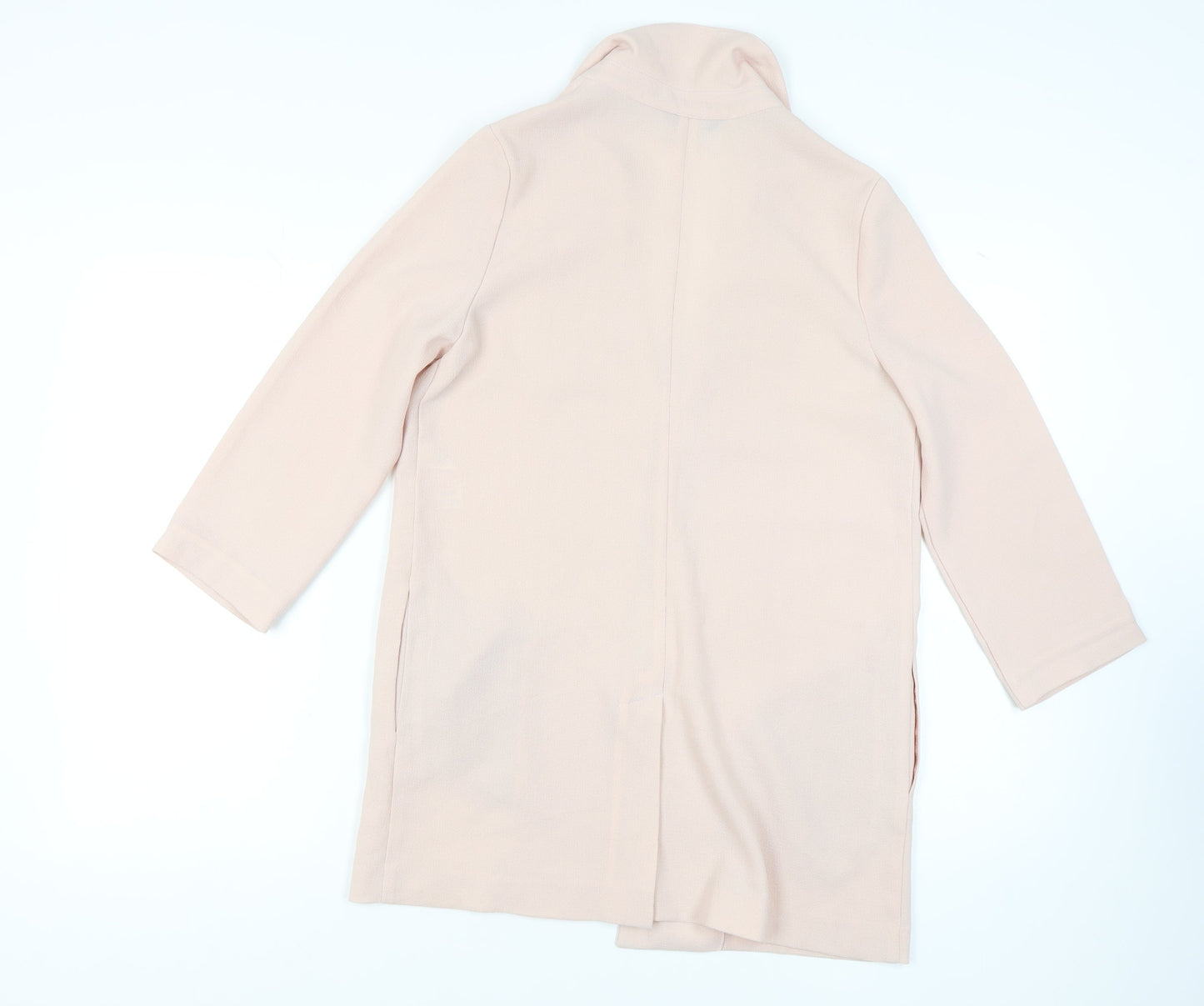 Miss Selfridge Women's Pink Coat Size 10