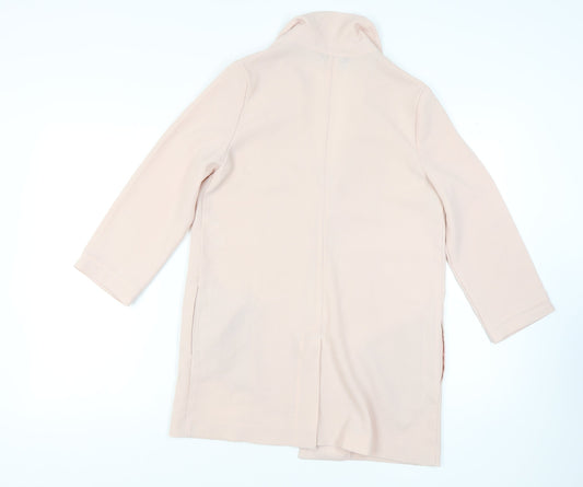 Miss Selfridge Women's Pink Coat Size 10