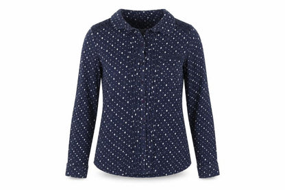 Womens UK Size 10 FatFace Blue  Button-Up
