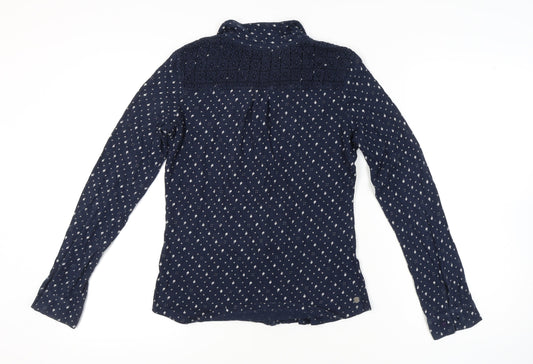 Womens UK Size 10 FatFace Blue  Button-Up