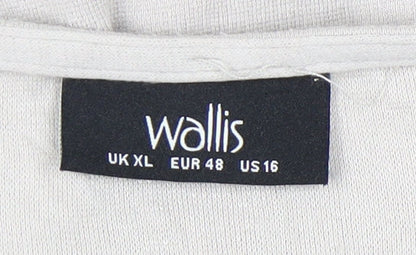 Womens UK Size XL Wallis Beige Basic Jacket