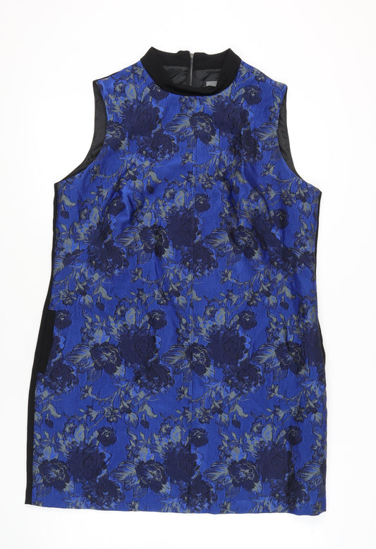Phase Eight Women's Blue Floral Dress Size 18