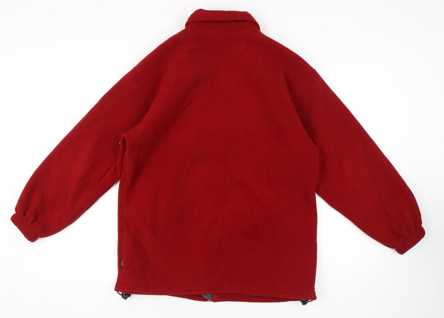 Planetproof Women's Red Fleece Jacket Size 14