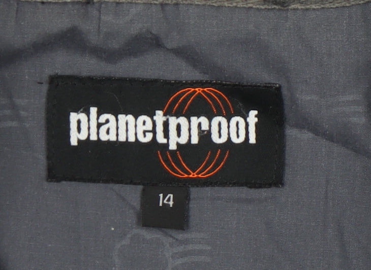 Planetproof Women's Red Fleece Jacket Size 14