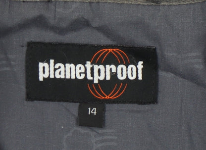 Planetproof Women's Red Fleece Jacket Size 14