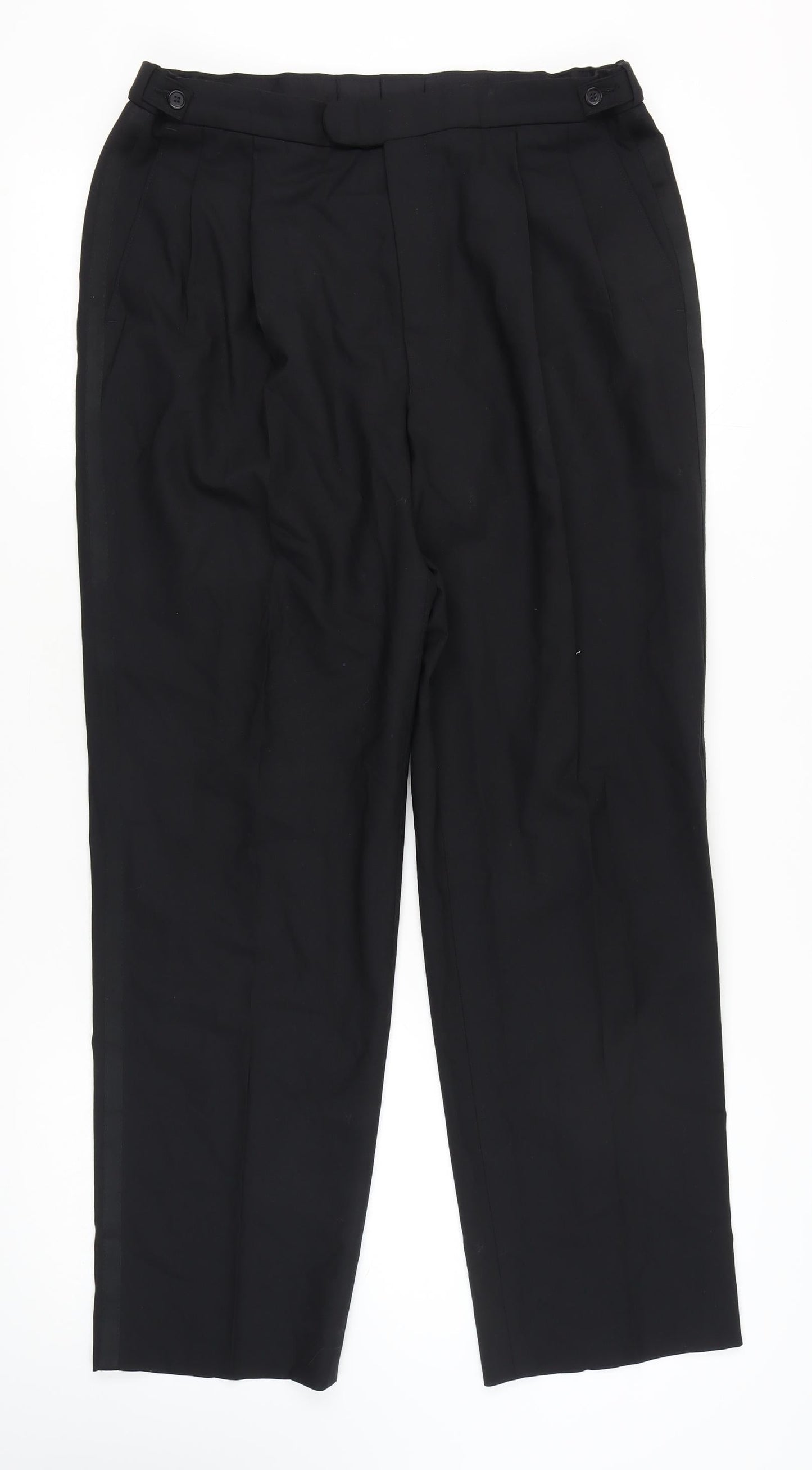 Marks and Spencer Men's Black Dress Pants, Size L