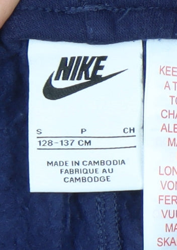 Nike Boys Blue Jogger Trousers, Size S
