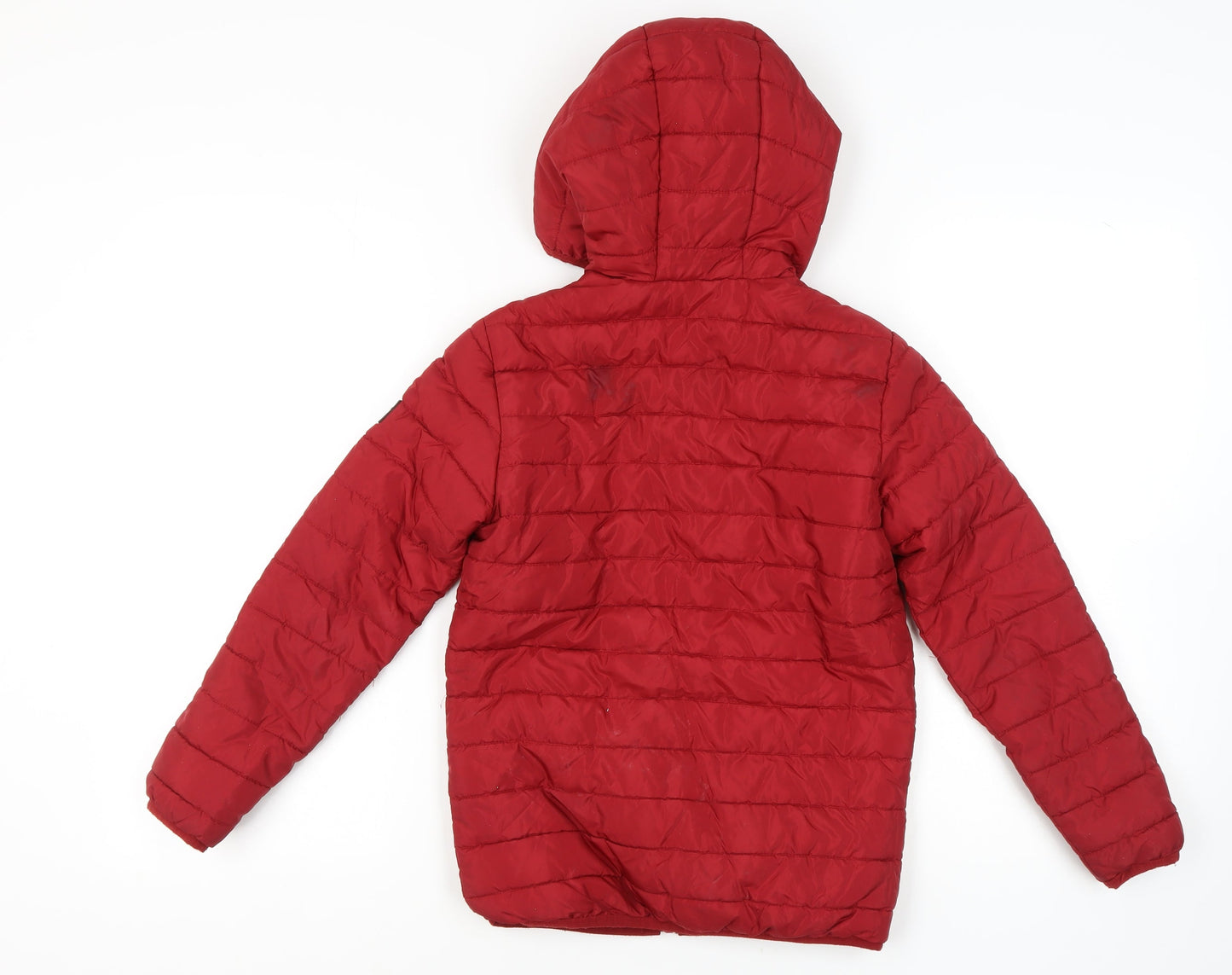 Jack & Jones Boys Red Puffer Jacket - Size 10 Years