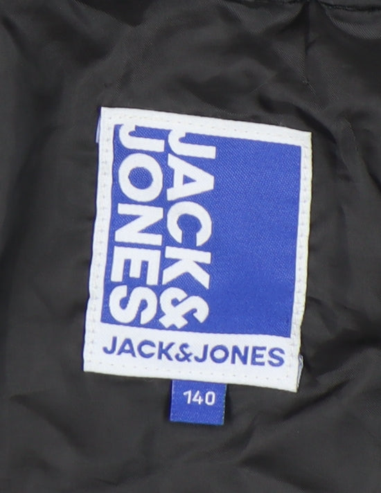 Jack & Jones Boys Red Puffer Jacket - Size 10 Years